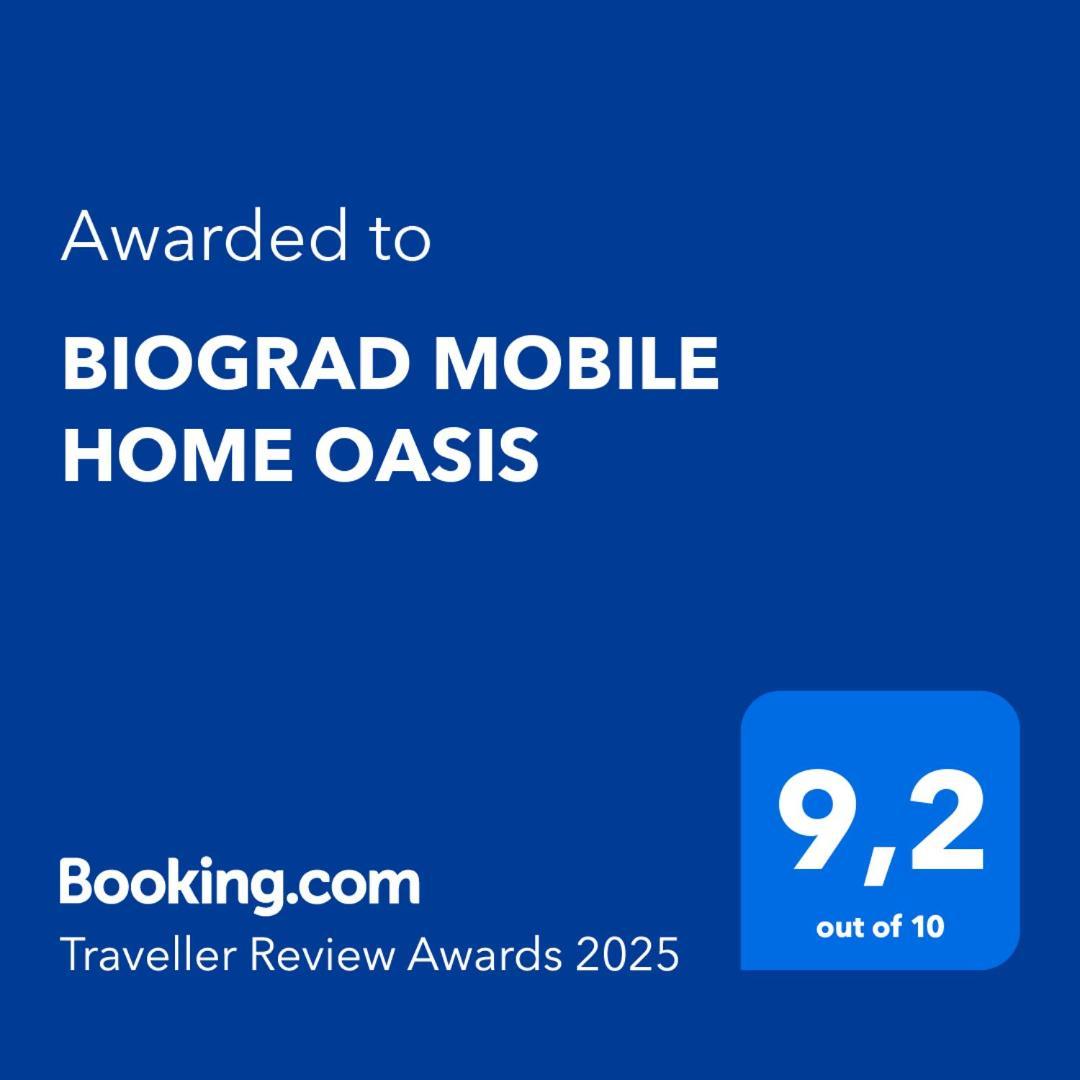 Biograd Mobile Home Oasis Biograd Na Moru Buitenkant foto